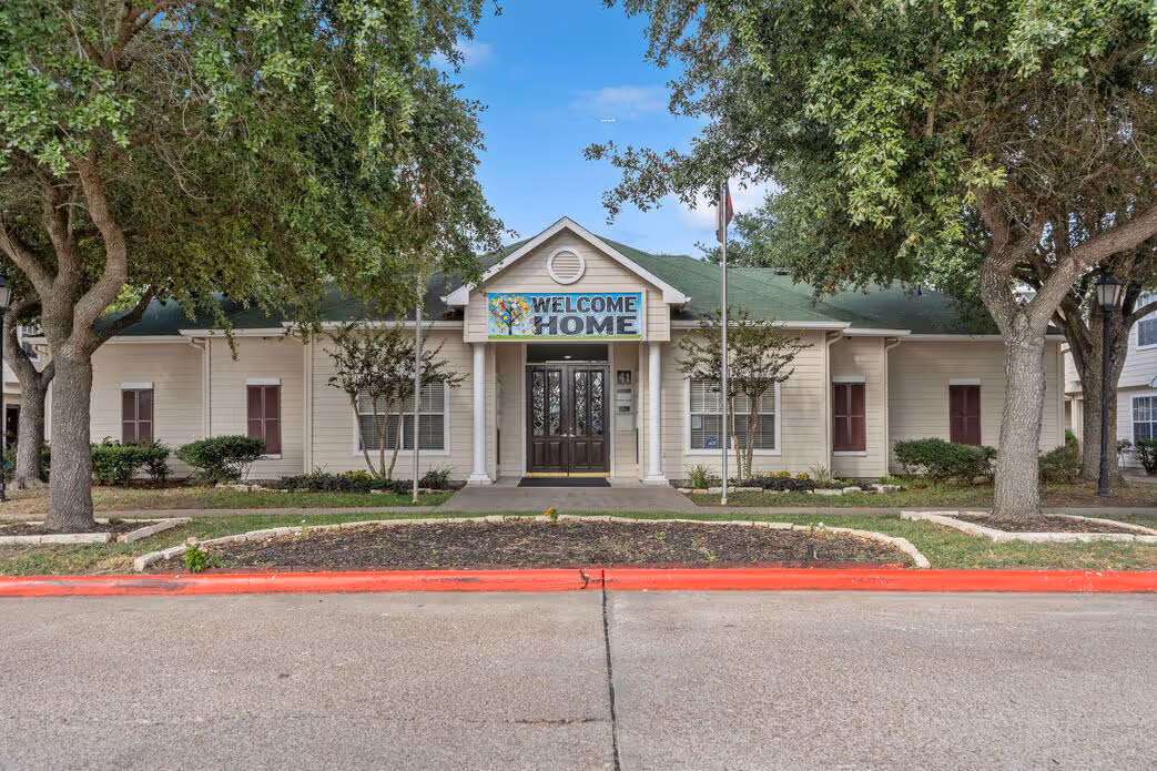 exterior of leasing office