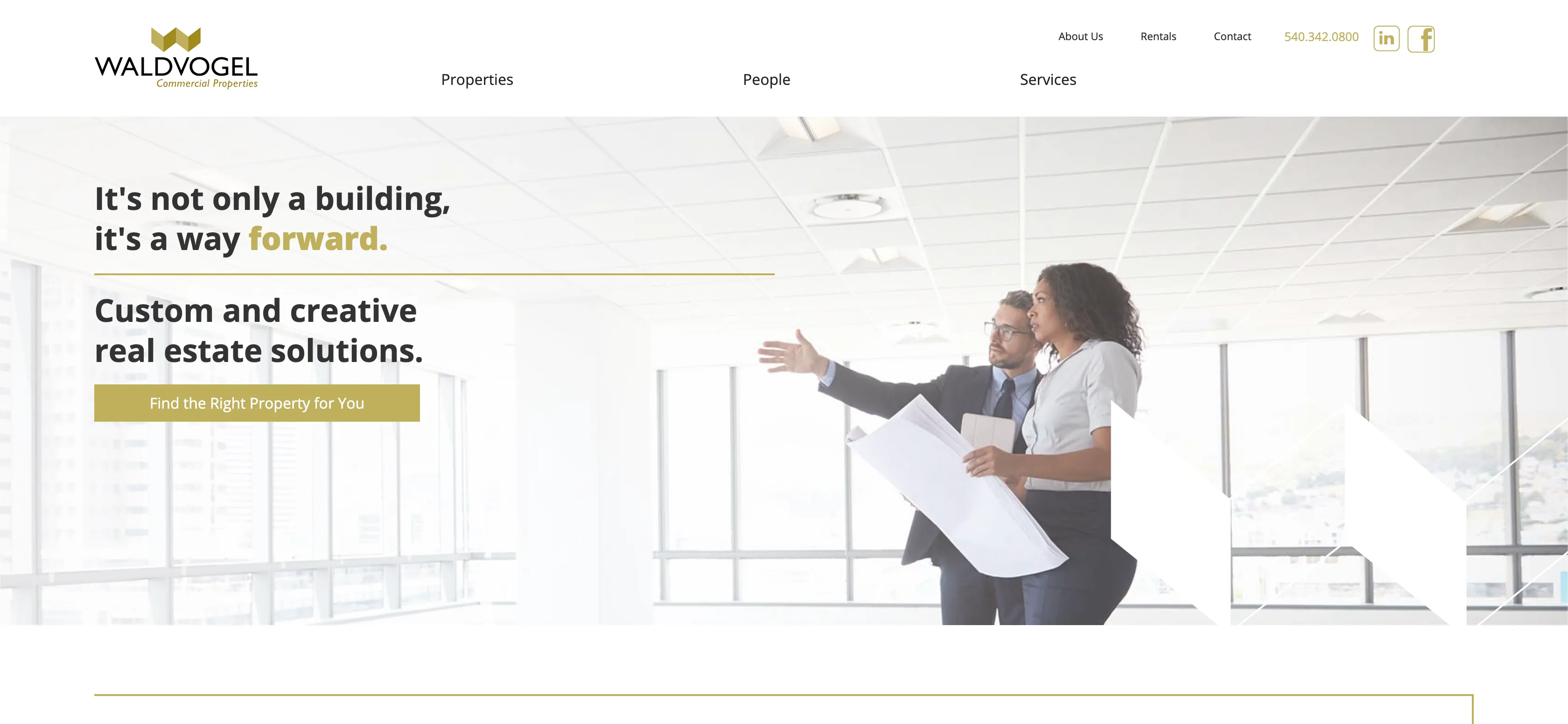 5Points Creative Named Agency of Record for Waldvogel Commercial Properties, Inc. and Launches New Website for the Firm