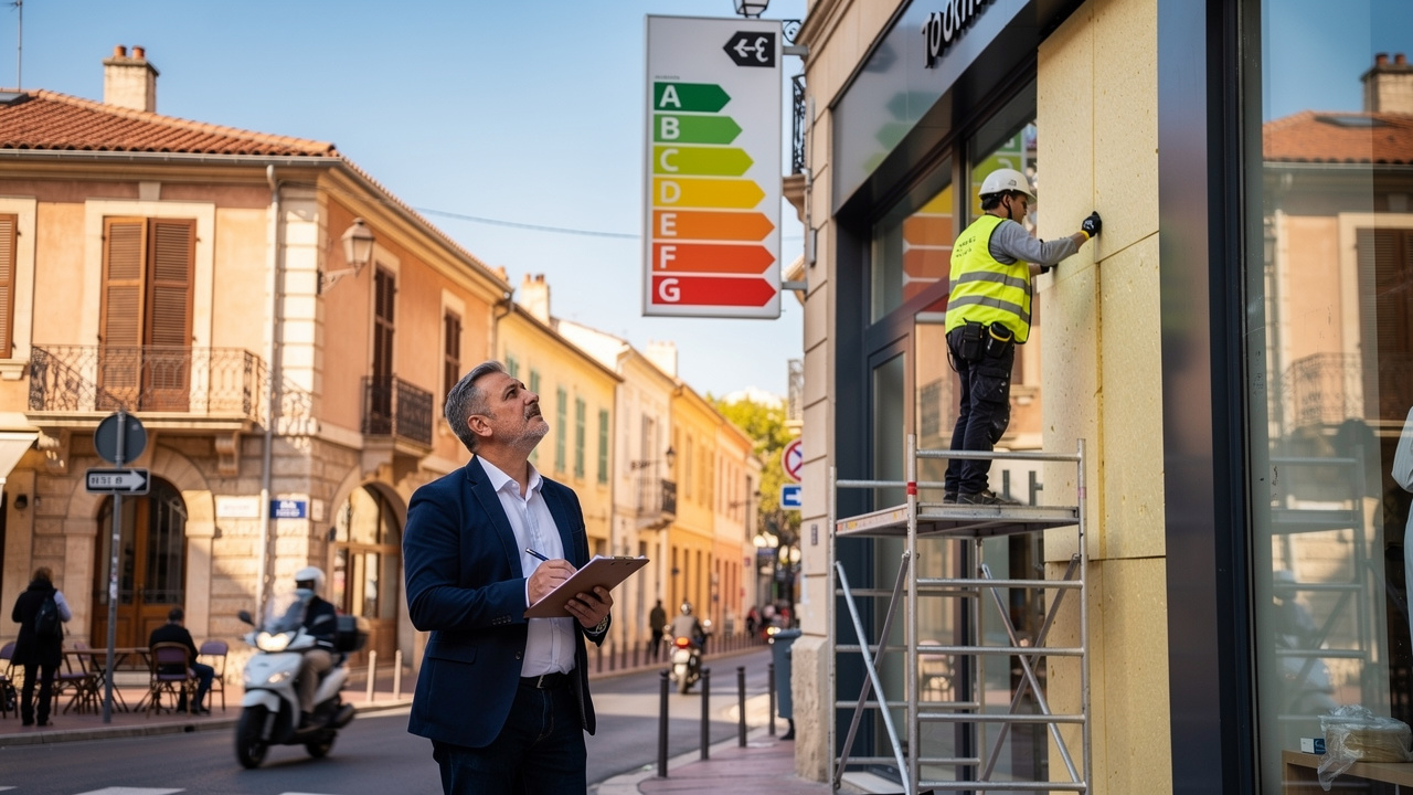 Comparaison du DPE Local Commercial à Marseille et Autres Régions