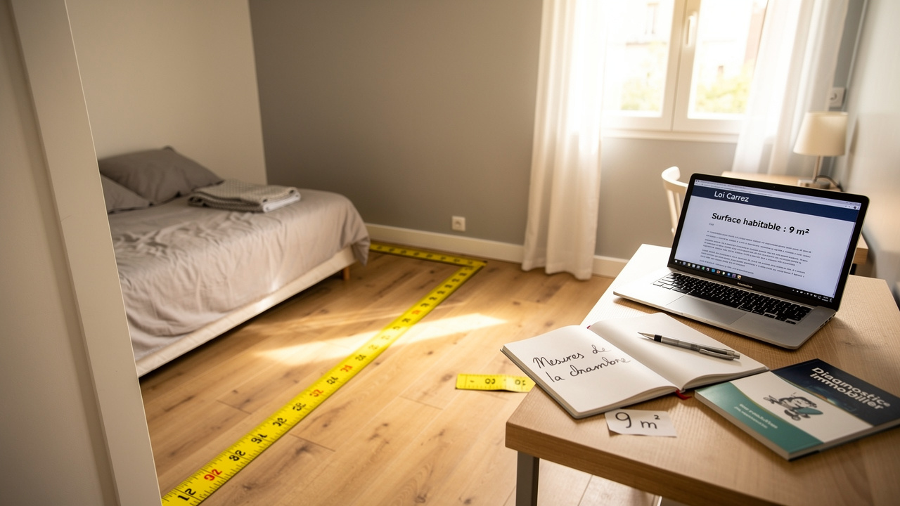 4 Vérifications Essentielles sur la Taille Minimum Chambre Loi Carrez
