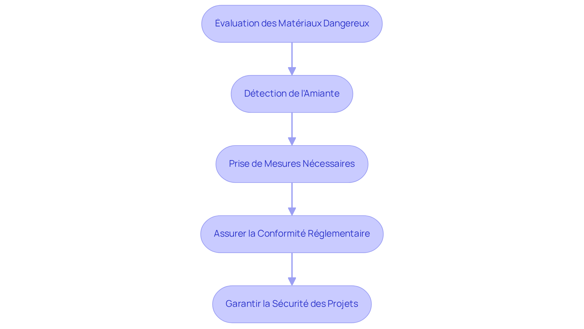 Chaque étape représente une partie du processus pour garantir la sécurité des futurs occupants. Suivez les flèches pour voir comment chaque étape mène à la suivante, assurant ainsi un environnement sans risque. Chaque étape représente une partie du processus pour garantir la sécurité des futurs occupants. Suivez les flèches pour voir comment chaque étape mène à la suivante, assurant ainsi un environnement sans risque.