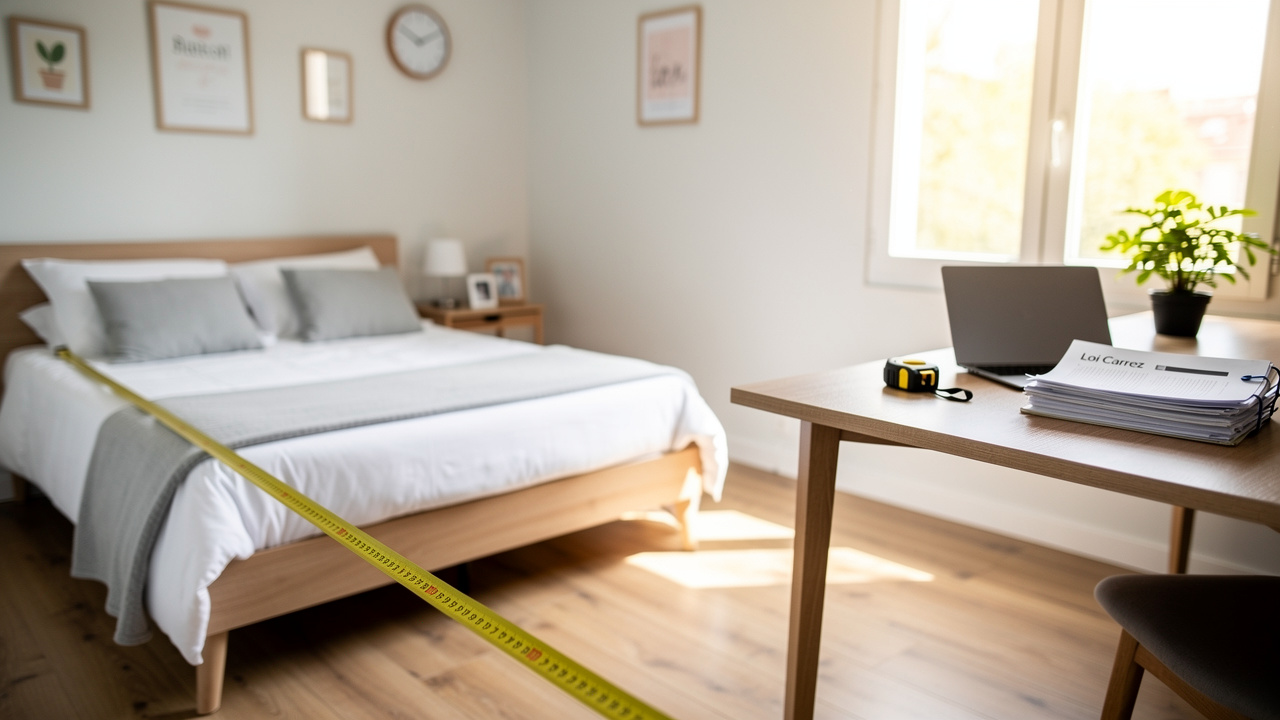 5 Étapes pour Déterminer la Taille Minimum d'une Chambre selon la Loi Carrez à Marseille