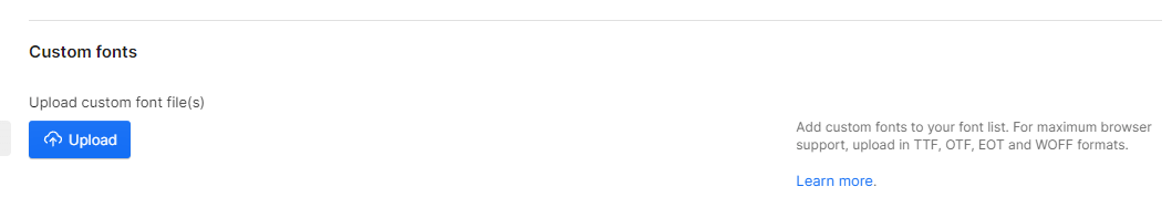 Custom Fonts - Editortech X Webflow Template