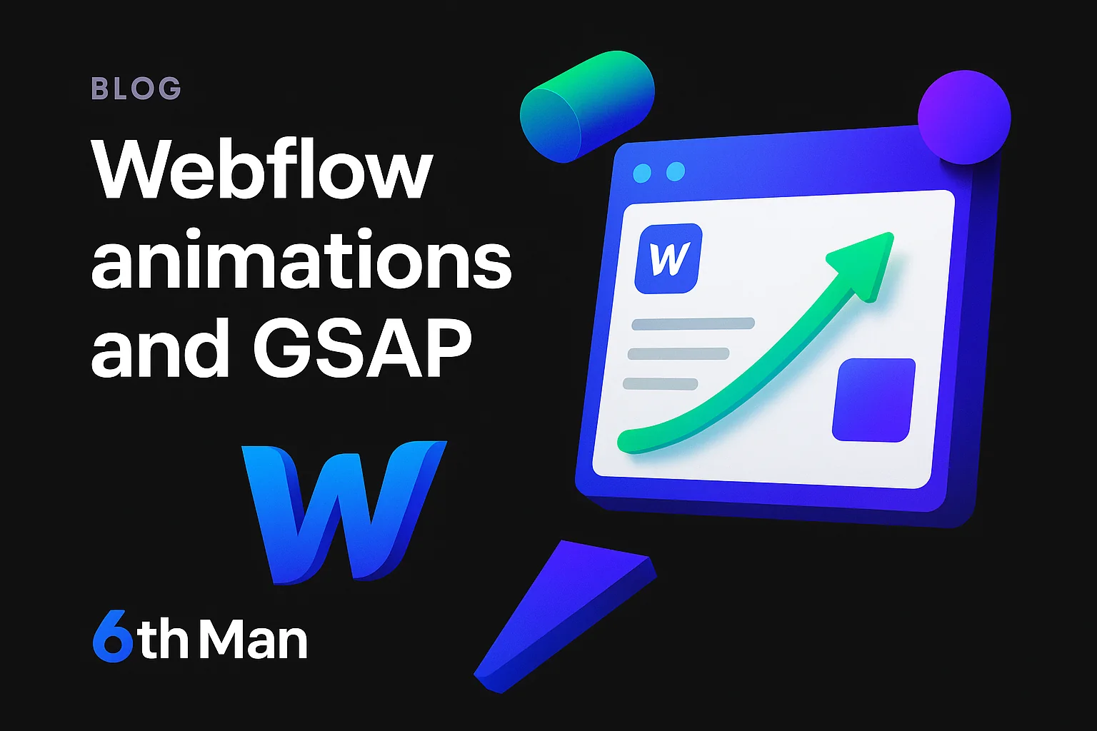 Webflow-animaties en GSAP: stapsgewijze ScrollTrigger-handleiding