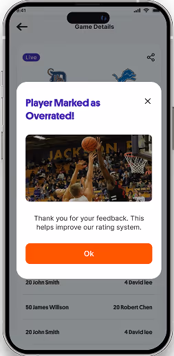 Find a game - Hoopsquad