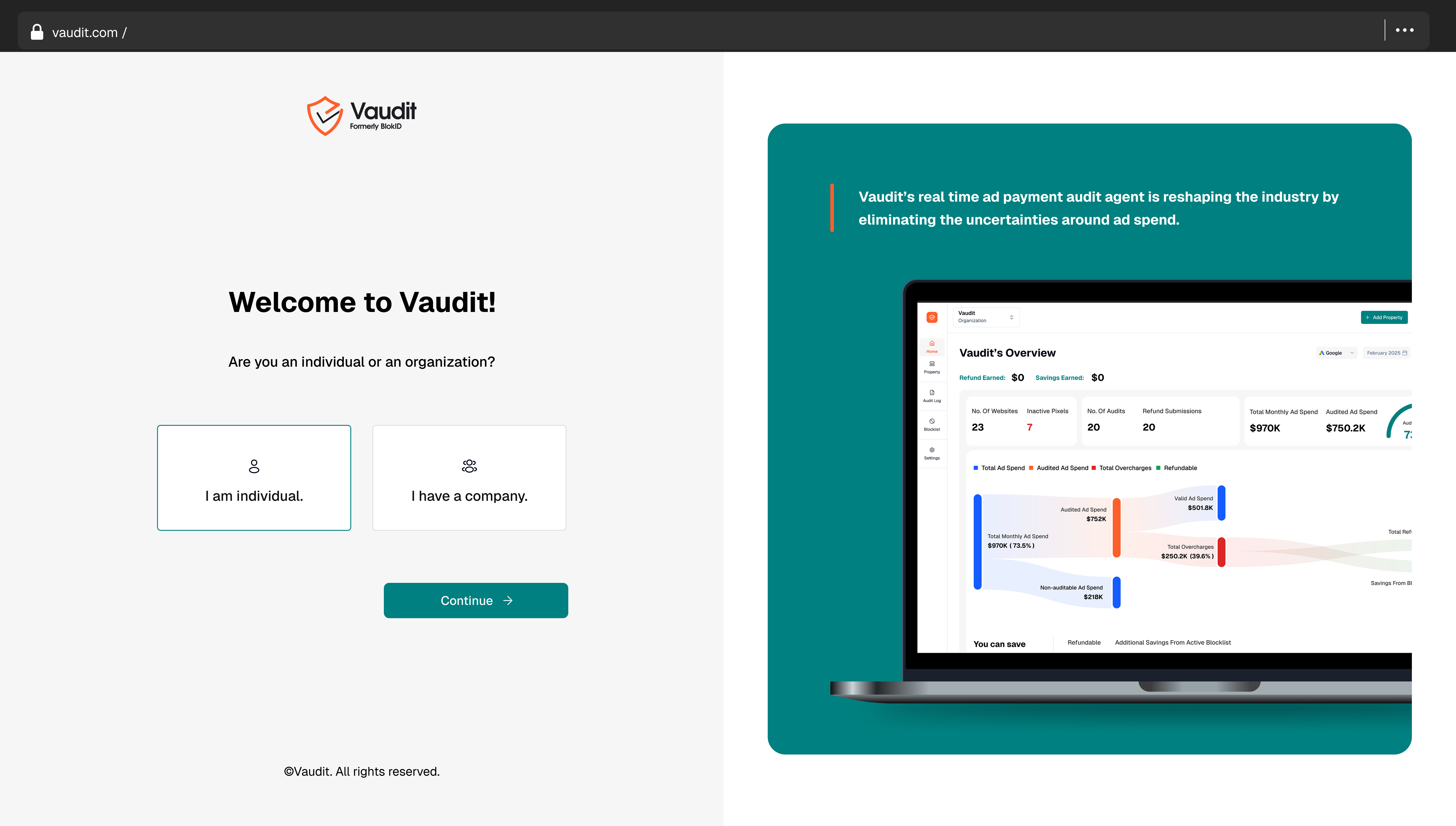Vaudit Login