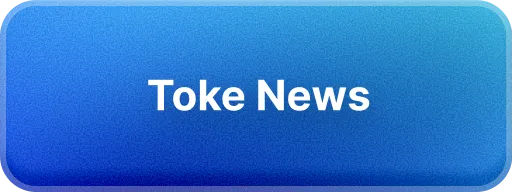 Blue rounded rectangular button with white text reading 'Toke News'.