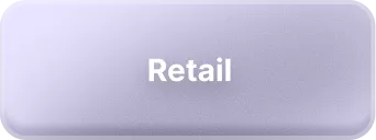 Rounded rectangular button with the word 'Retail' in white text on a light purple background.