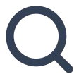 Magnifying glass icon symbolizing search.