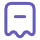 Icon of a credit card with a minus sign indicating transaction removal or deduction.