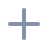 Circular icon with a plus sign in the center, representing add or zoom in.