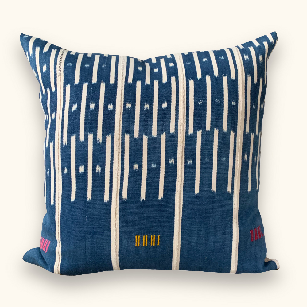 African Baule Mudcloth Pillow