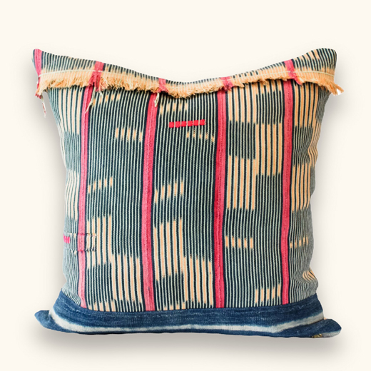 Baule Ikat Mudcloth Pillow