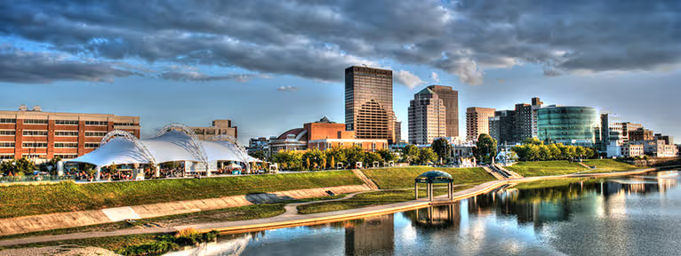 Skyline of Dayton, Ohio