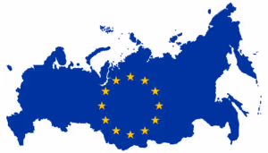 Europe Flag Map