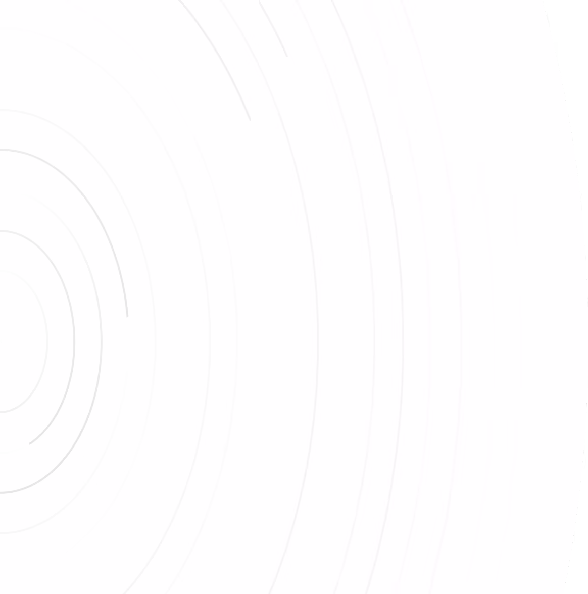 Close-up of concentric black circles on a white background creating a hypnotic pattern.