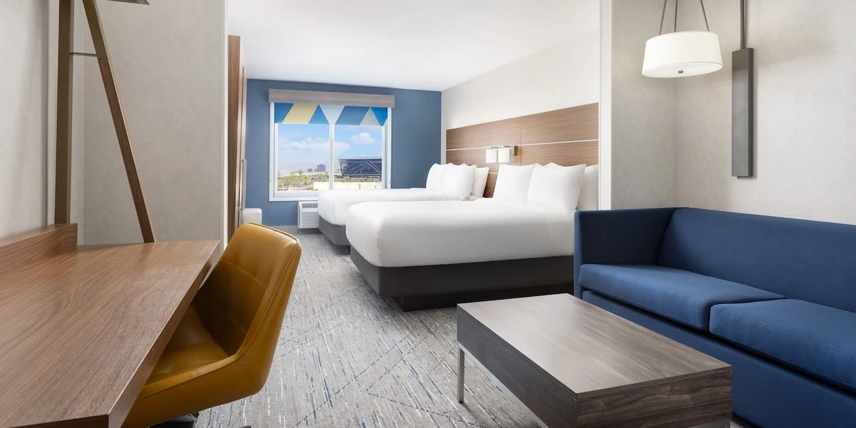 Two Queen Suite | Holiday Inn Express Las Vegas Stadium Area