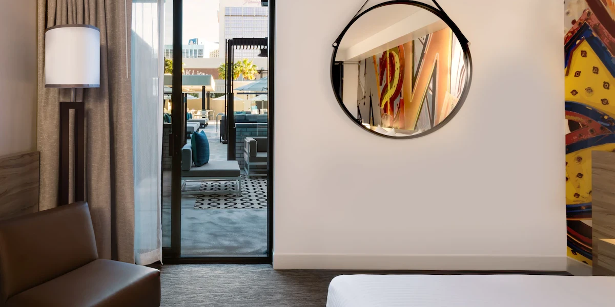Deluxe Poolside Cabana Two Queens | The Linq Hotel + Experience