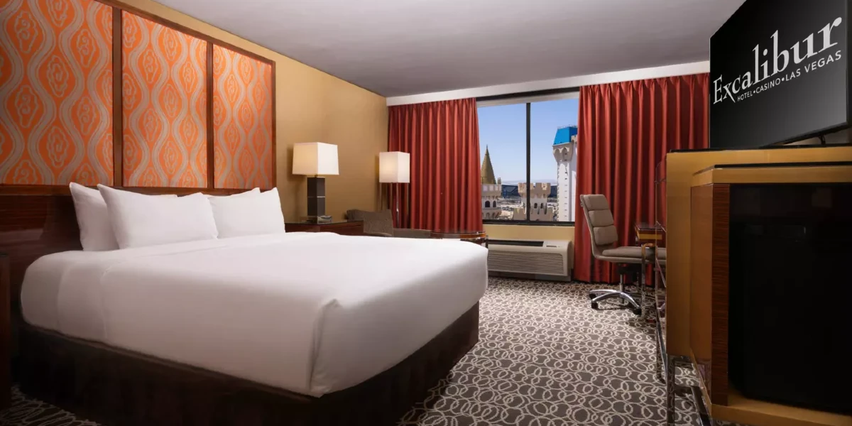 Resort Tower King at Excalibur Hotel and Casino Las Vegas.