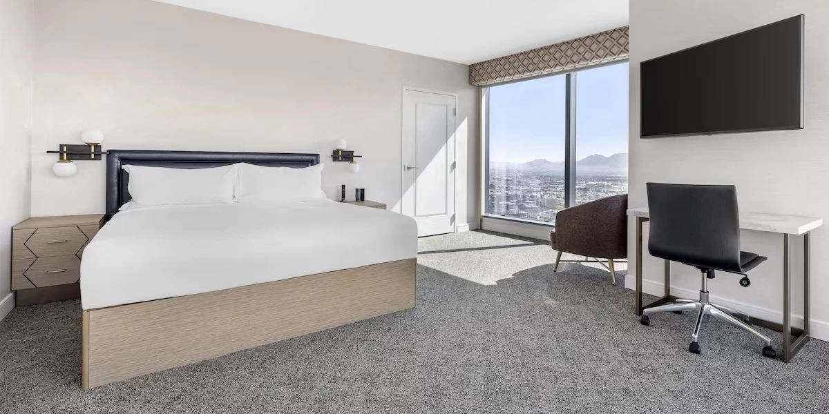 Two Bedroom Two King Premier Corner Suite With Sofa Bed | Hilton Grand Vacations Club Elara Las Vegas