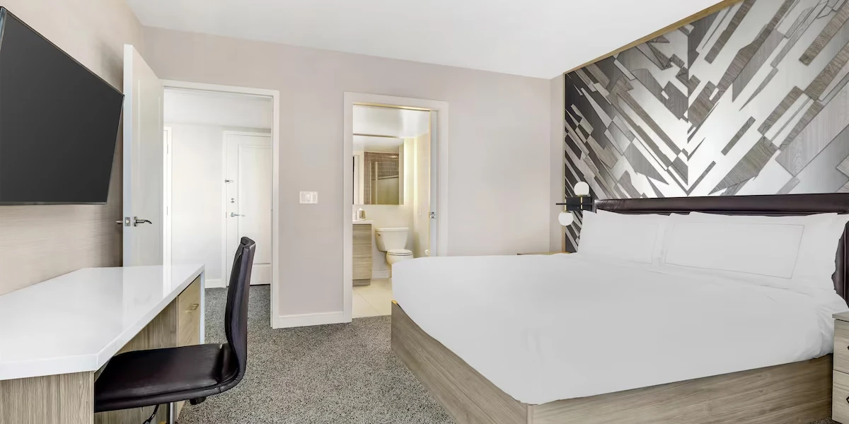 Two Bedroom Two King Corner Suite With Sofa Bed | Hilton Grand Vacations Club Elara Las Vegas