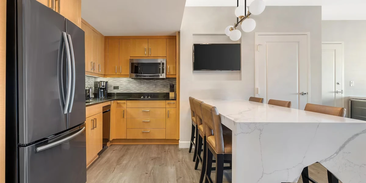 Two Bedroom Two King Grand Suite With Sofa Bed | Hilton Grand Vacations Club Elara Las Vegas