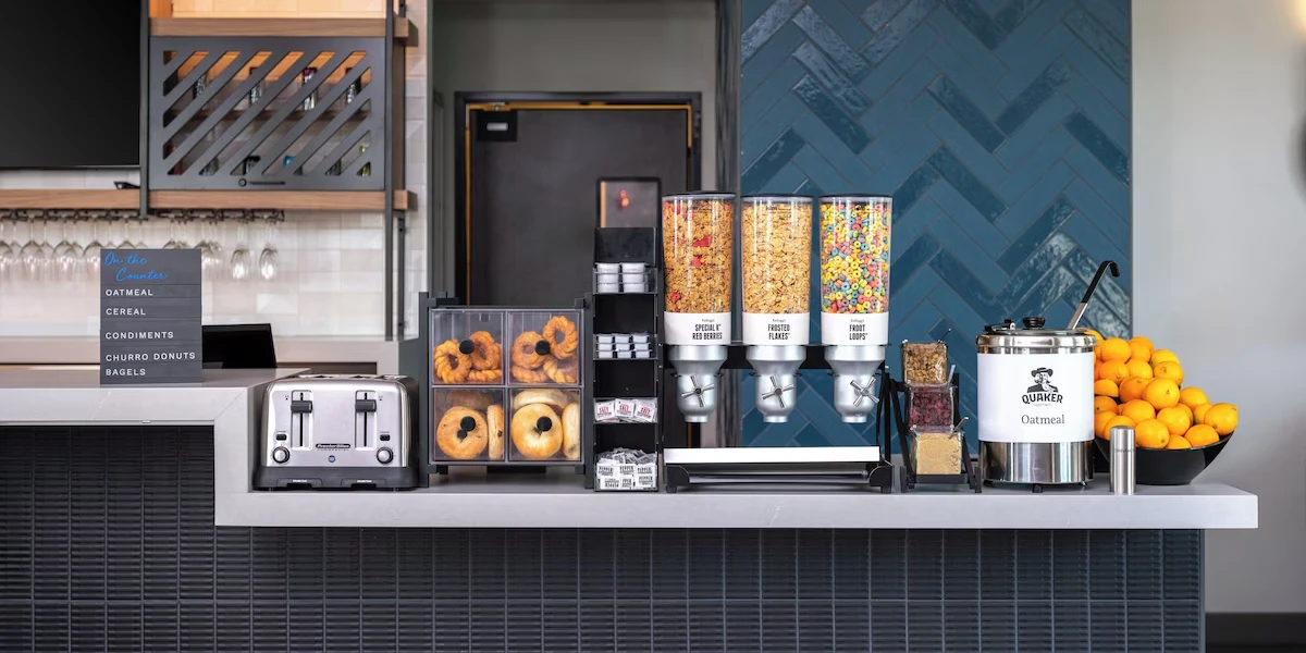 Breakfast Area at Atwell Suites Henderson at the Pass by IHG Hotels and Resorts.