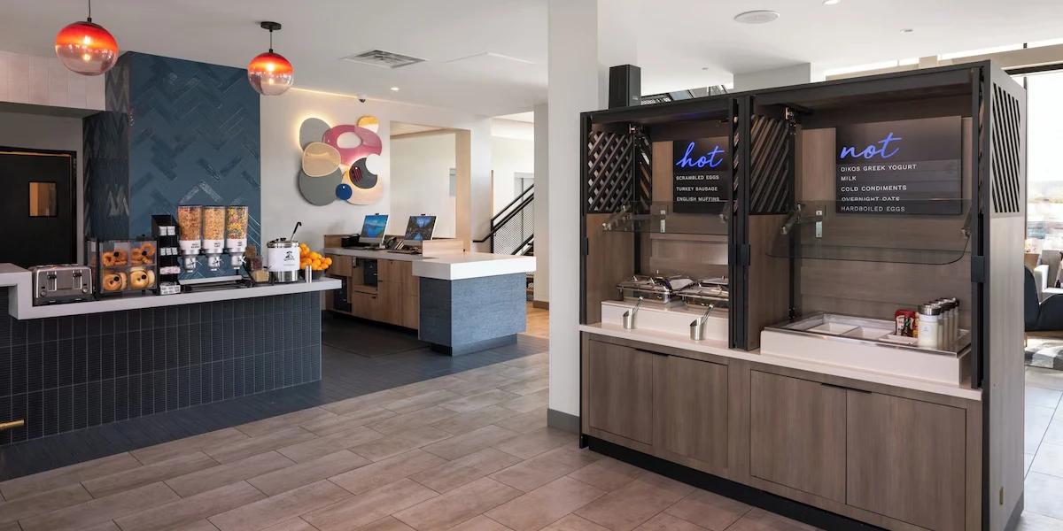 Breakfast Area at Atwell Suites Henderson at the Pass by IHG Hotels and Resorts.