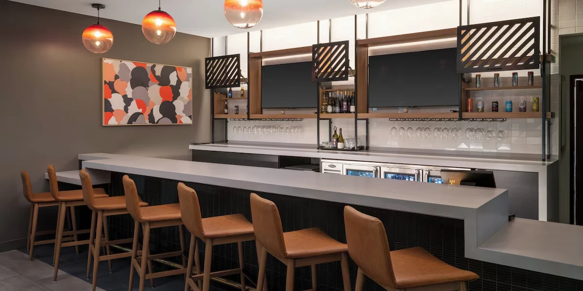 Hotel Bar at Atwell Suites Henderson at the Pass by IHG Hotels and Resorts.