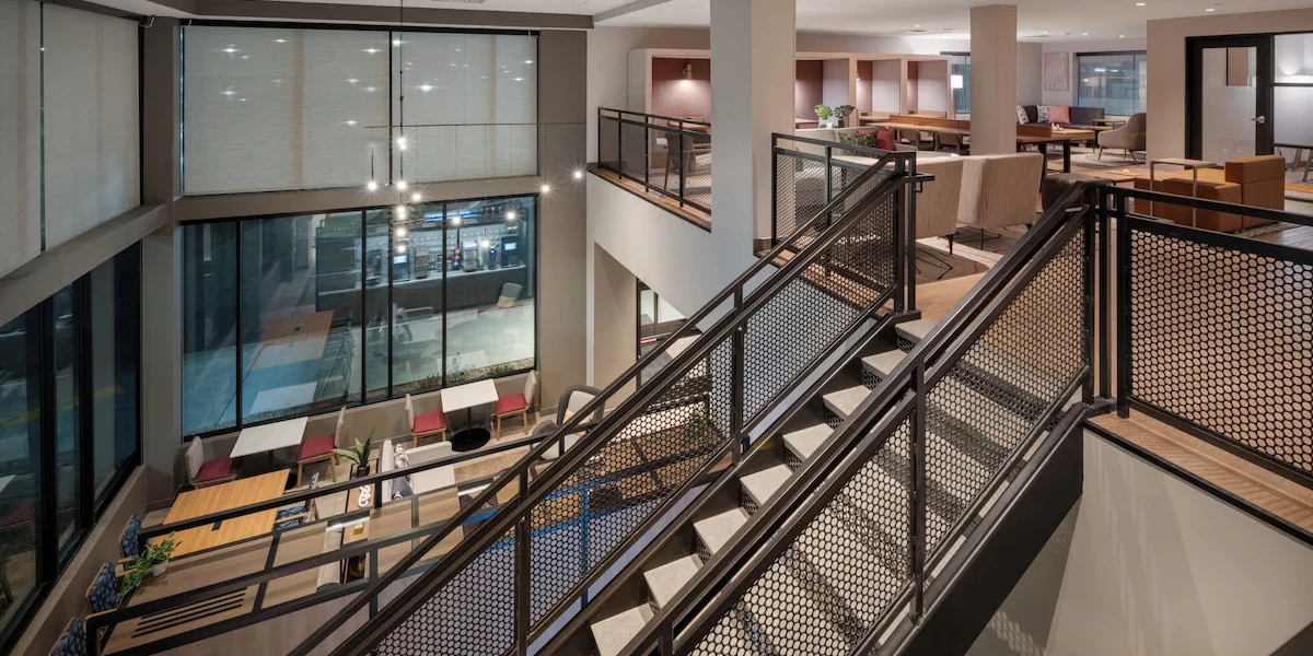 Lobby at Atwell Suites Henderson at the Pass by IHG Hotels and Resorts.