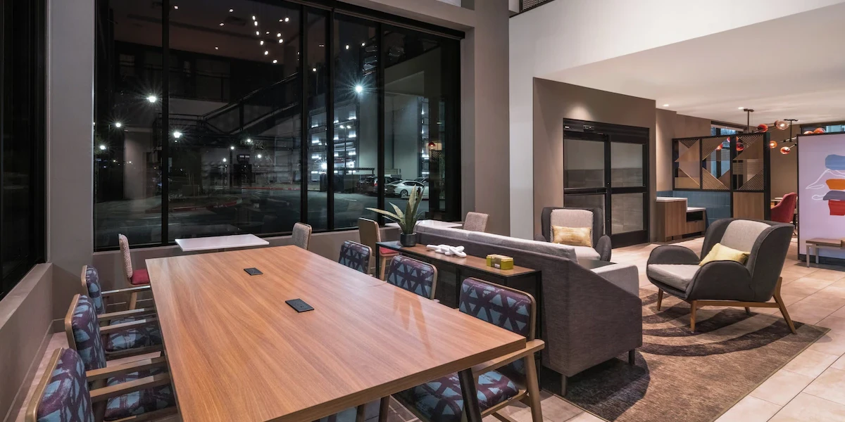 Lobby at Atwell Suites Henderson at the Pass by IHG Hotels and Resorts.