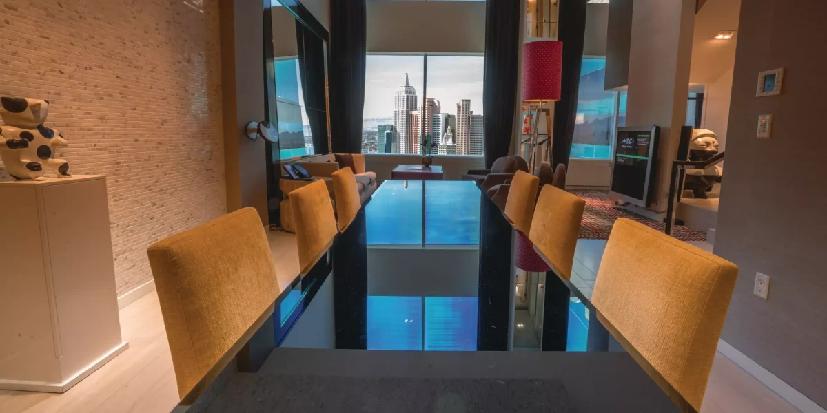 Skylofts Living Area at MGM Grand Las Vegas.