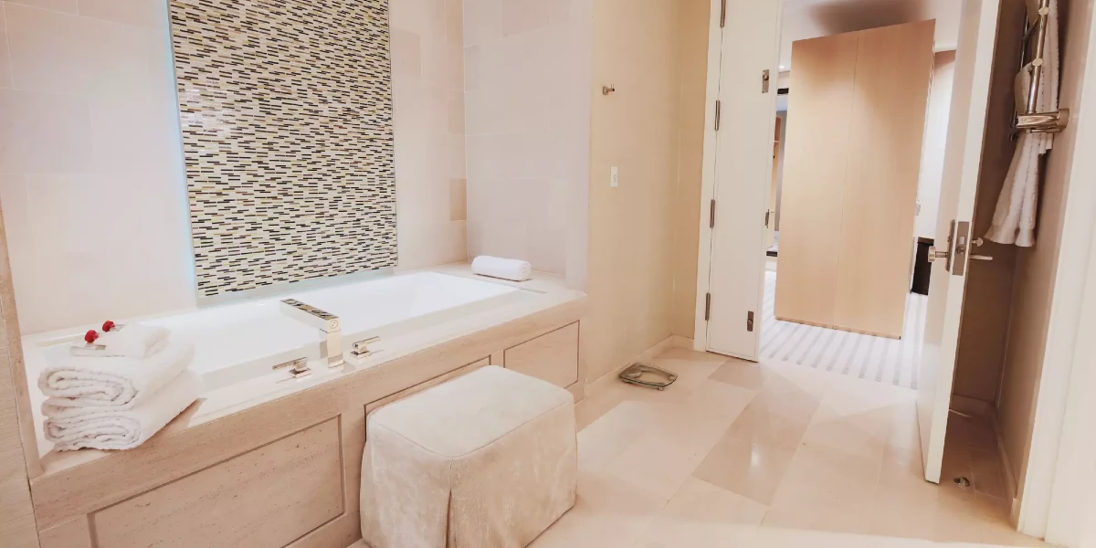 Skylofts Bathroom at MGM Grand Las Vegas.