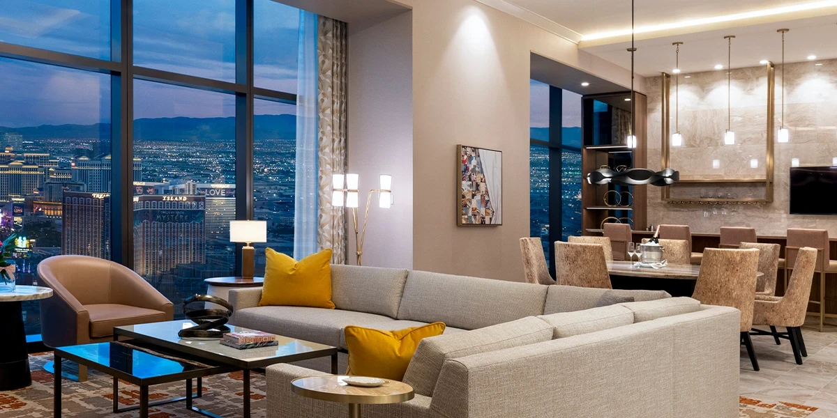 CW Four Bedroom Penthouse | Crockfords Las Vegas at Resorts World