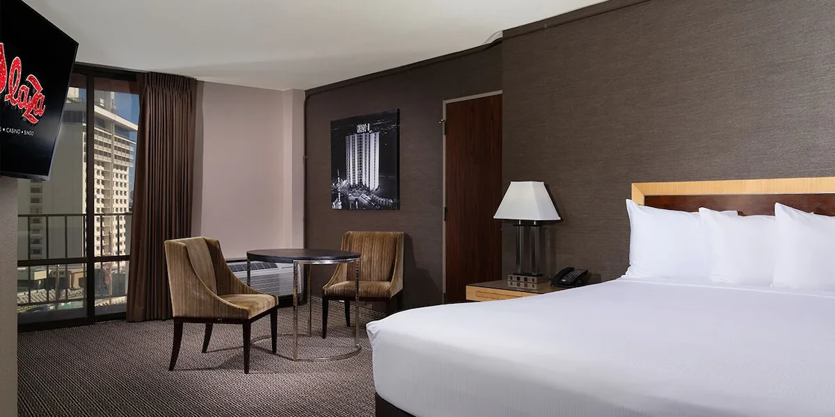 Junior Studio at Plaza Hotel and Casino Las Vegas.