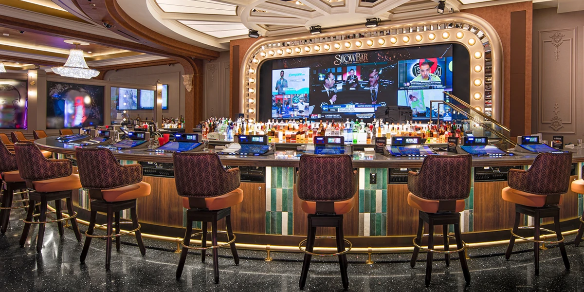 Show Bar at El Cortez Hotel and Casino Las Vegas.