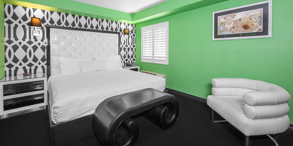 Cabana Suite at El Cortez Hotel and Casino Las Vegas.