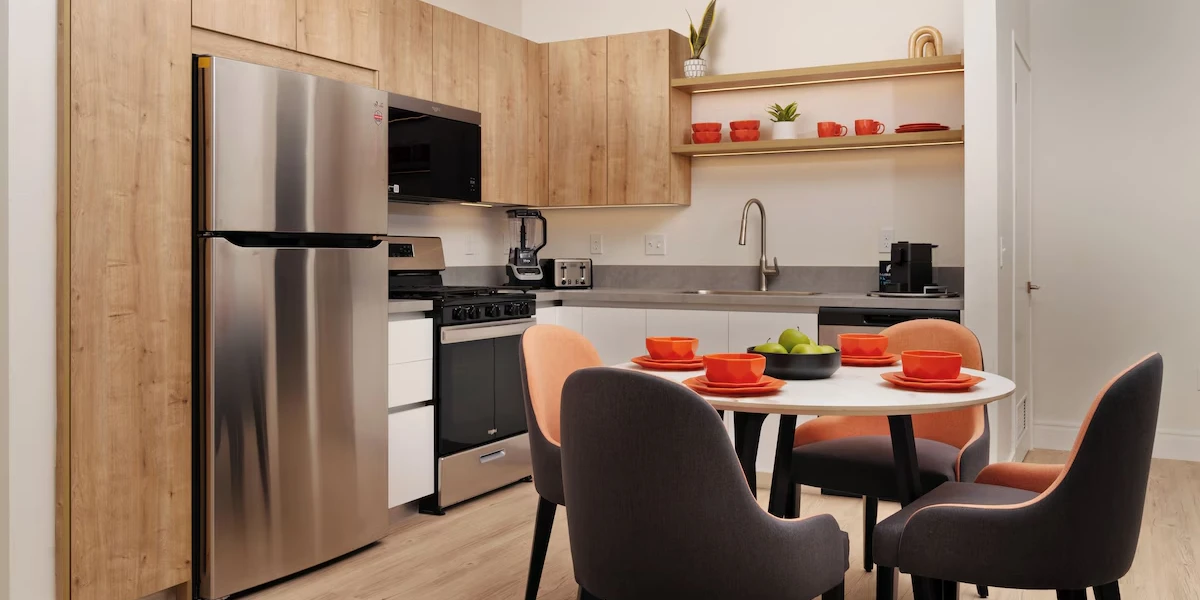 Kitchen at Otonomus Hotel Las Vegas.