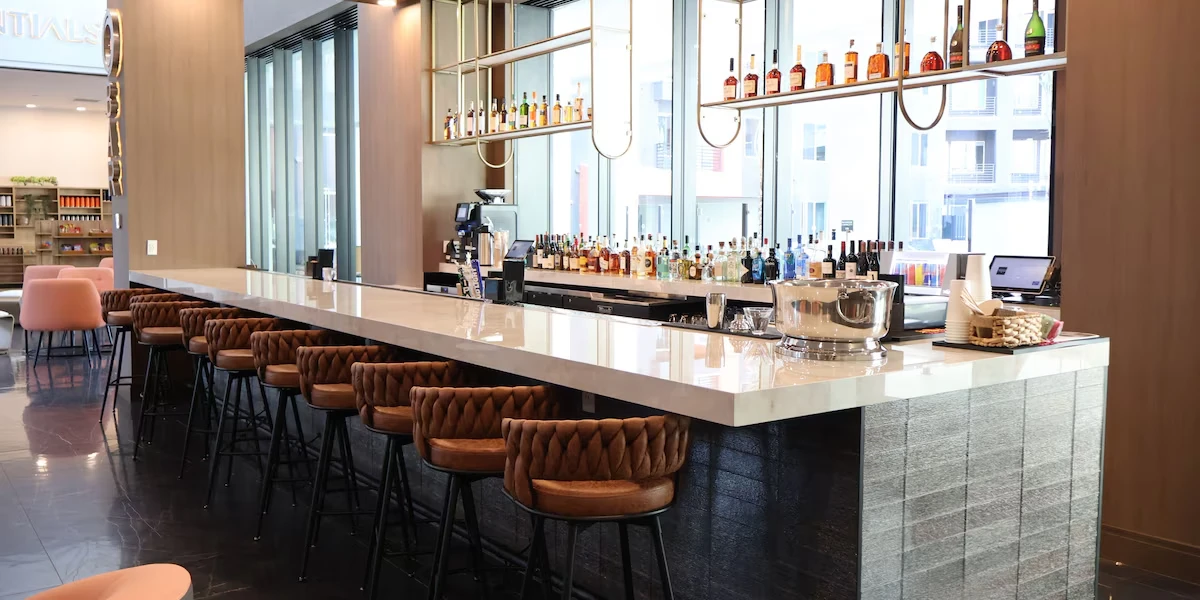 O Bar at Otonomus Hotel Las Vegas.