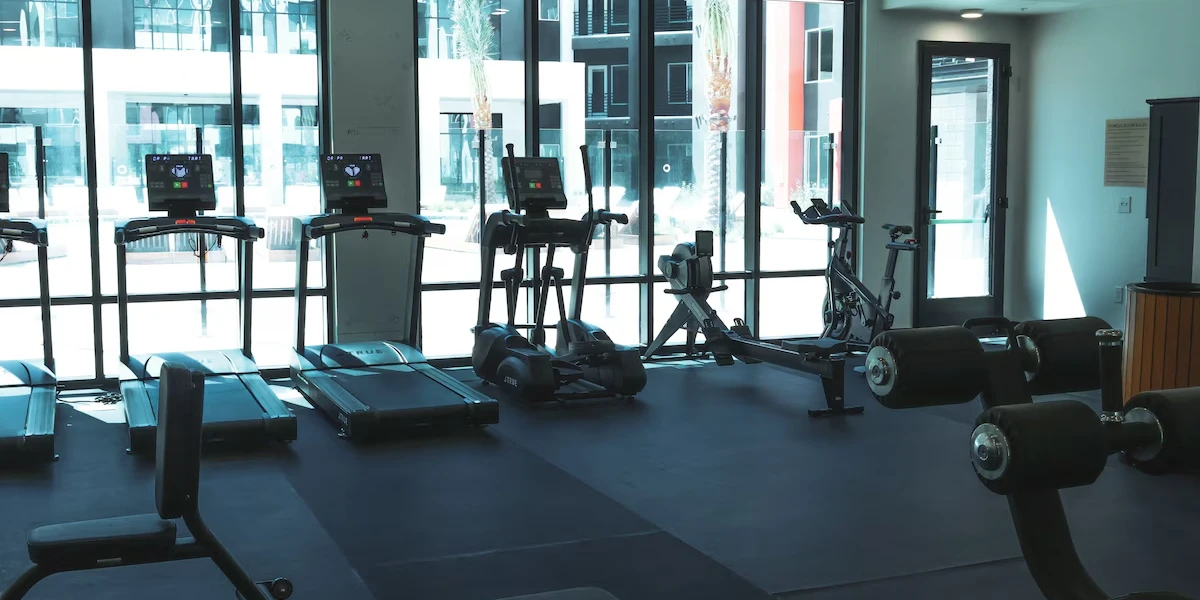 Fitness Facility at Otonomus Hotel Las Vegas.