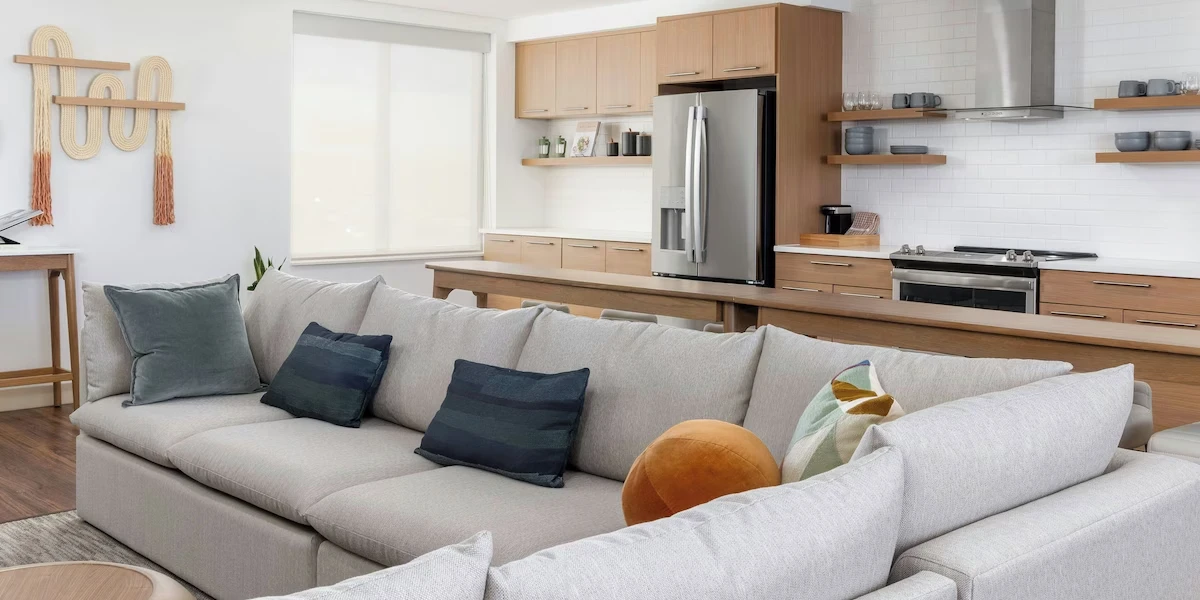 Living Area at Element Las Vegas Airport.