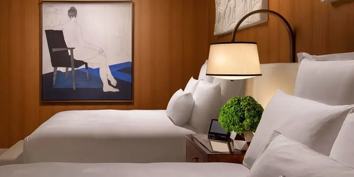 Wynn Tower Suite Two Queens at Wynn Las Vegas and Encore.