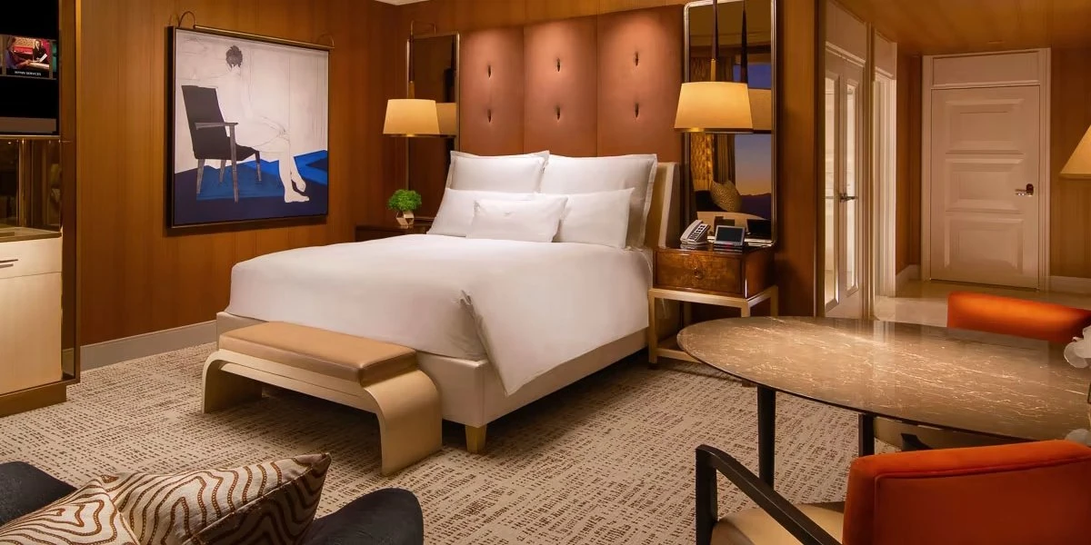 Wynn Panoramic View King at Wynn Las Vegas and Encore.