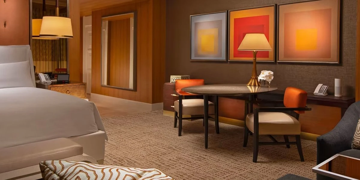 Wynn Panoramic View King at Wynn Las Vegas and Encore.