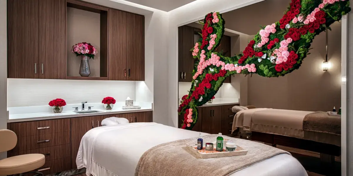 The Spa at Palms Treatment Room at Palms Casino Resort Las Vegas.