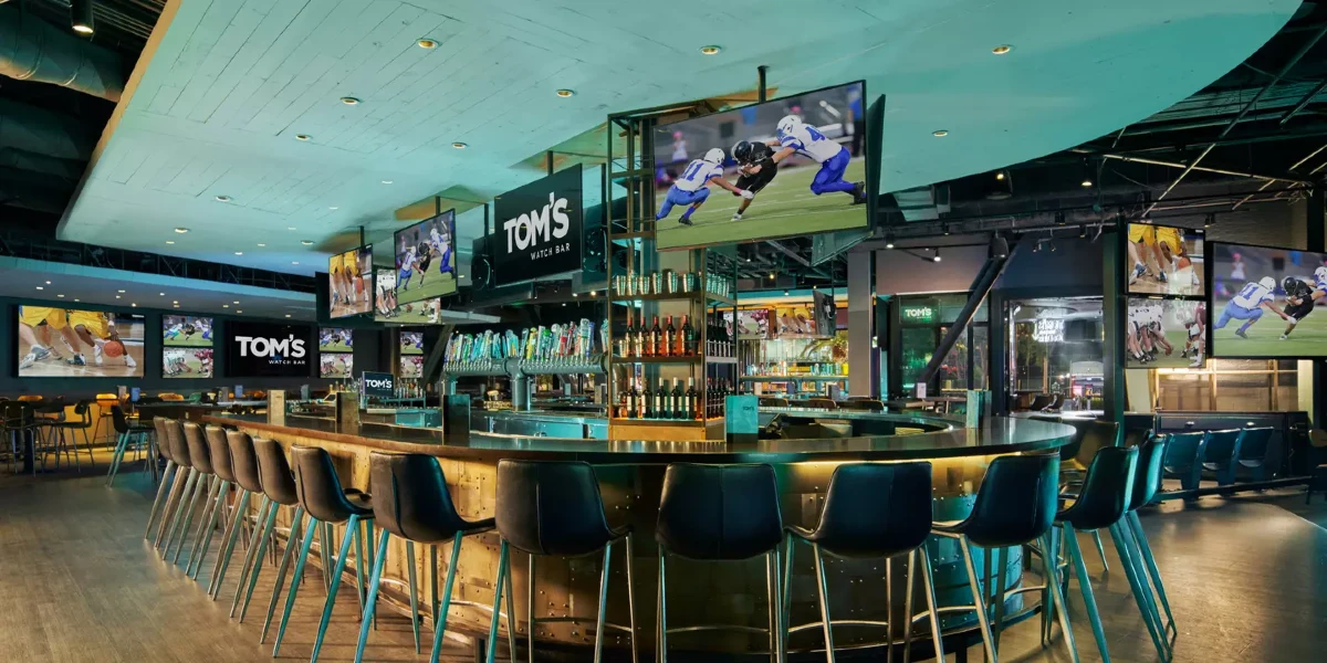 Tom's Watch Bar at New York New York Hotel and Casino Las Vegas.