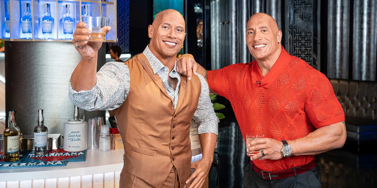 Dwayne Johnson, Madame Tussauds at The Venetian Resort Las Vegas.