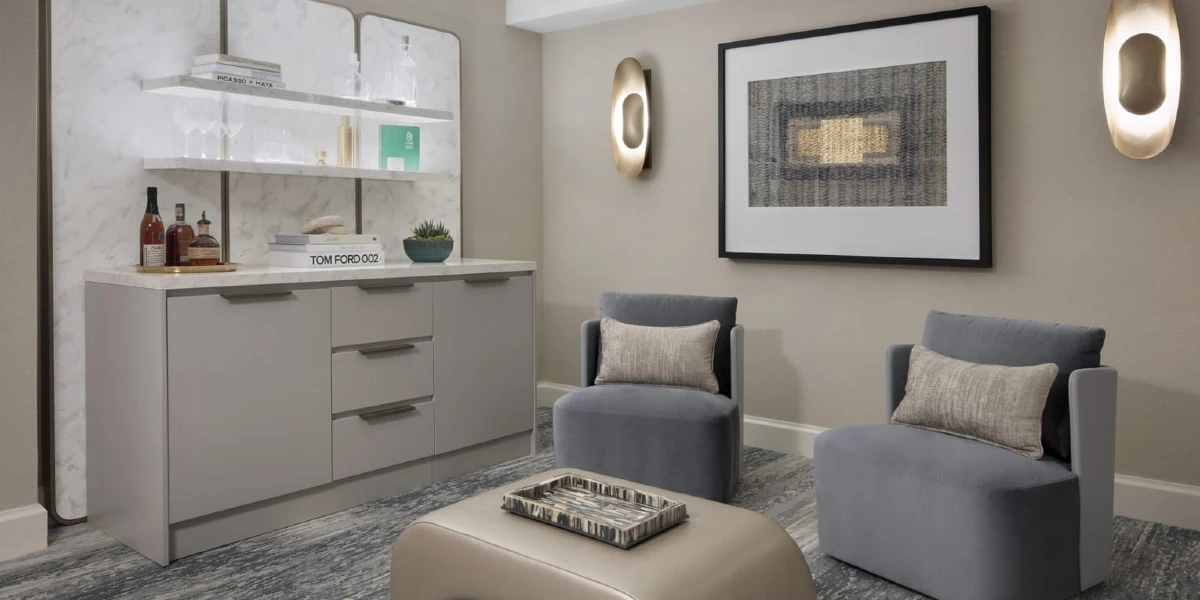 Valley View Suite Study at Four Seasons Hotel Las Vegas.