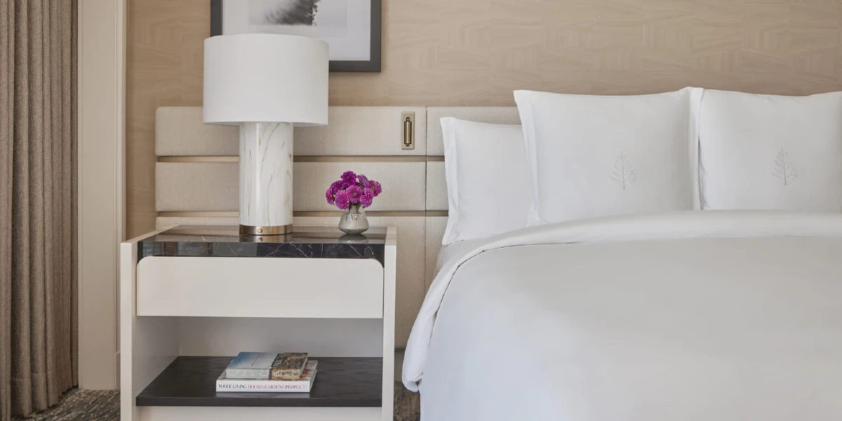 Room Detail at Four Seasons Hotel Las Vegas.