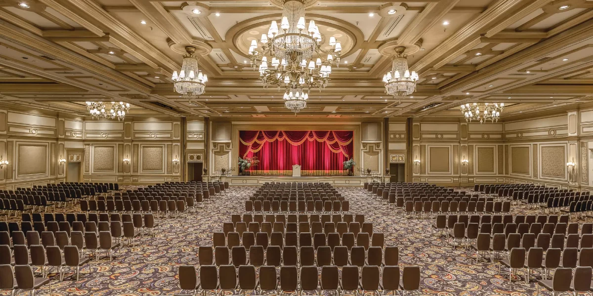 Ballroom at Bellagio Las Vegas.